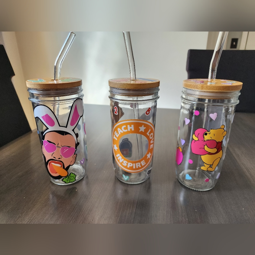 Glass cups